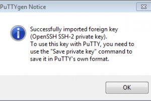 Puttygen extract private key